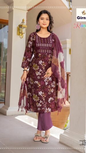 3 & 2 pcs readymade suits at low price